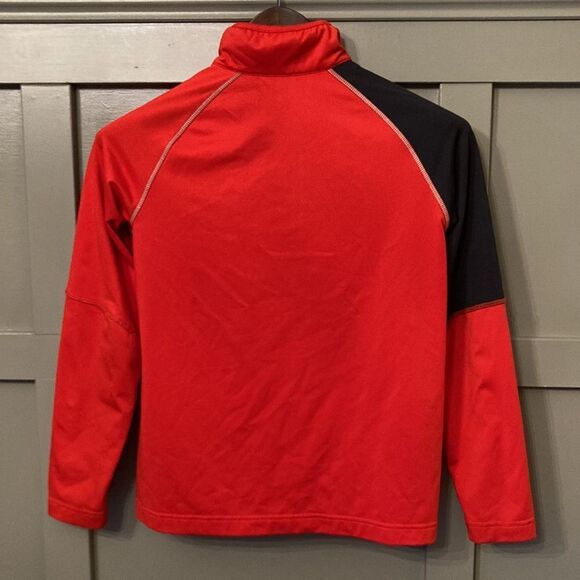 OBERMEYER Transport Tech Baselayer Performance Top Red & Black Boys Size Large - Picture 6 of 8